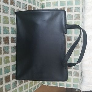 Kenneth Cole New York Black Leather Handbag